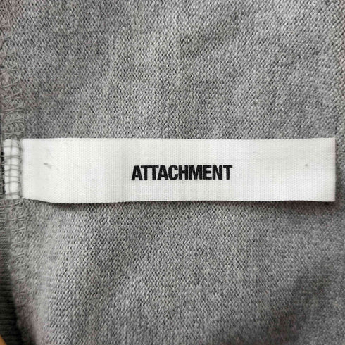 アタッチメント ATTACHMENT シルキー度詰裏毛クルーネックロングカットソー メンズ JPN:2