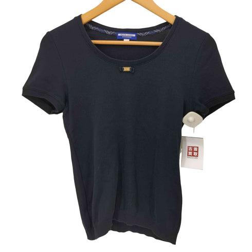 バーバリーブルーレーベル BURBERRY BLUE LABEL S/S リボンカットソー レディース EUR:38