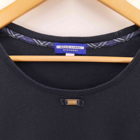 バーバリーブルーレーベル BURBERRY BLUE LABEL S/S リボンカットソー レディース EUR:38