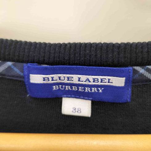 バーバリーブルーレーベル BURBERRY BLUE LABEL S/S リボンカットソー レディース EUR:38