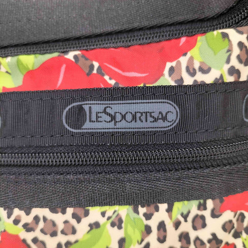 レスポートサック LeSportsac レオパード バラ プリント ショルダーバッグ レディース