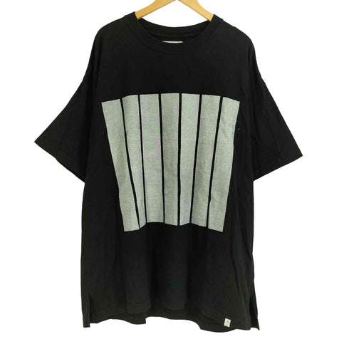 ファセッタズム FACETASM 7BARS TEE クロス刺繍 クルーネック プリントTシャツ メンズ JPN:5