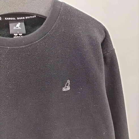 カンゴール KANGOL ワンポイントロゴ クルーネックプルオーバー メンズ JPN:L
