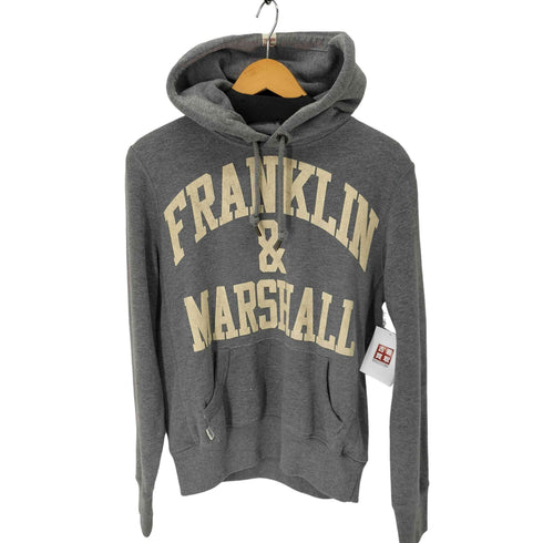 フランクリンマーシャル FRANKLIN&MARSHALL プリントロゴ プルオーバーパーカー メンズ XS