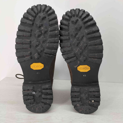 ムーンエイジデビルメント moon age devilment フロントジップ コンバットブーツ vibramソール メンズ JPN:41