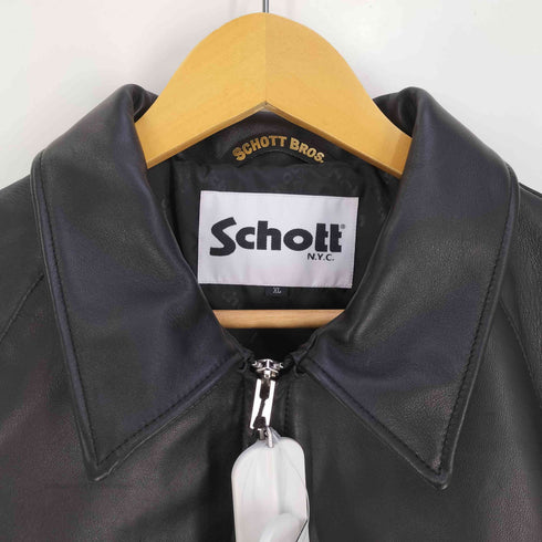 ショット Schott 別注 トラッカー ブルゾン シープレザー ジャケット メンズ import:XL
