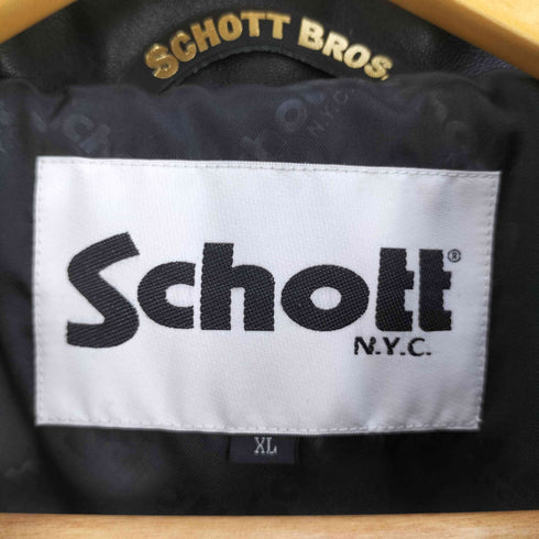 ショット Schott 別注 トラッカー ブルゾン シープレザー ジャケット メンズ import:XL