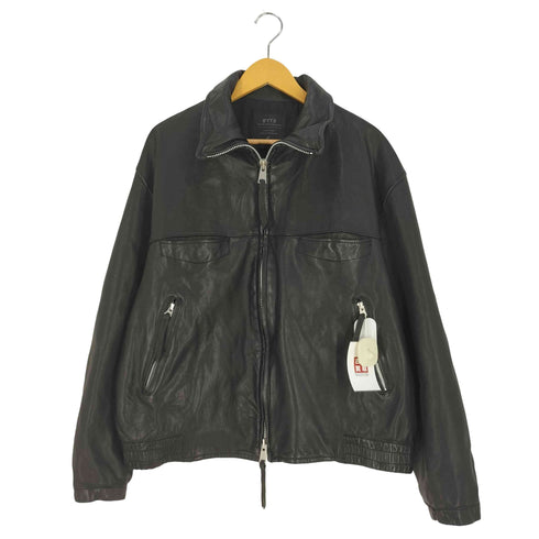サイトバイヨウジヤマモト syte by Yohji Yamamoto VEGETABLE TANNED SHEEP LEATHER OVERSIZED ZIPPER BLOUSON メンズ JPN:3
