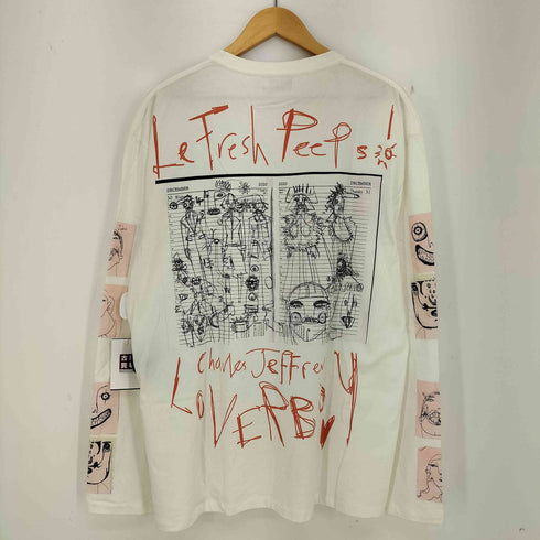 チャールズジェフリーラバーボーイ CHARLES JEFFREY LOVERBOY LE FRESH PEEPS LONG SLEEVE TEE メンズ import:L