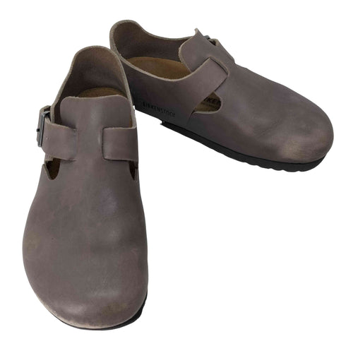 ビルケンシュトック BIRKENSTOCK レザークロッグサンダル レディース JPN:24