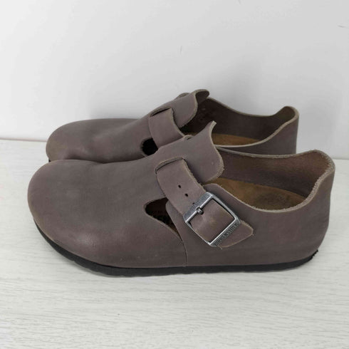 ビルケンシュトック BIRKENSTOCK レザークロッグサンダル レディース JPN:24