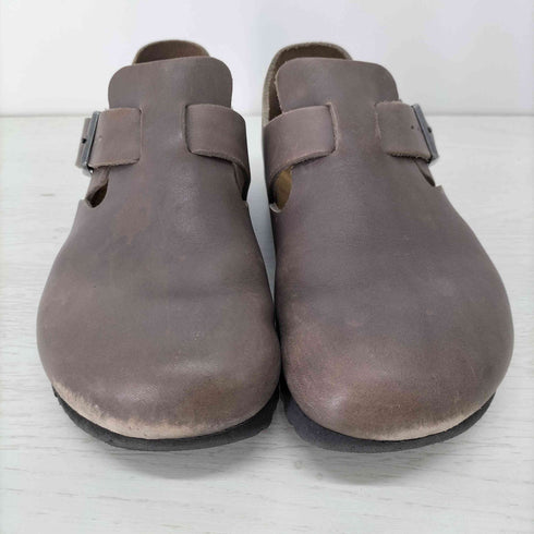 ビルケンシュトック BIRKENSTOCK レザークロッグサンダル レディース JPN:24