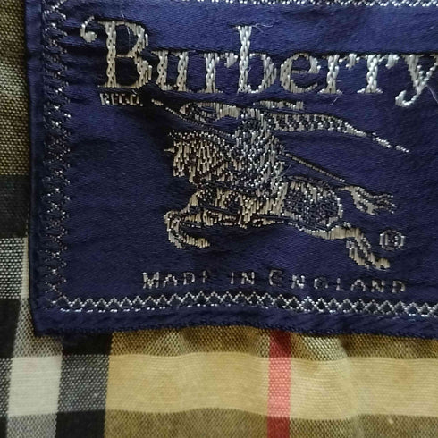 バーバリーズ BURBERRYS 裏地ノバチェック ステンカラーコート レディース
