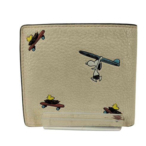 コーチ COACH キャラクターコラボデザイン 二つ折り財布 レディース