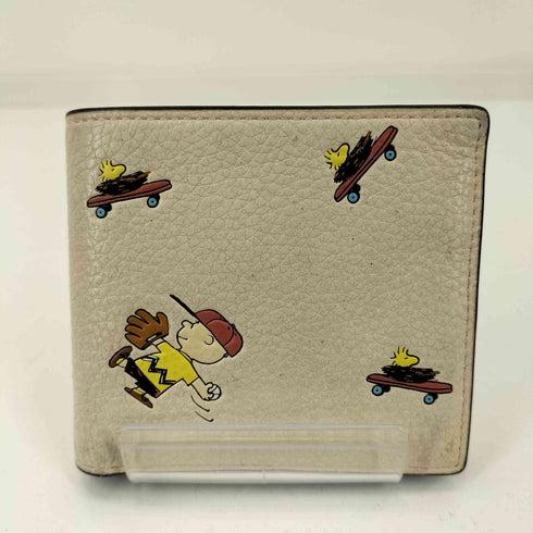 コーチ COACH キャラクターコラボデザイン 二つ折り財布 レディース