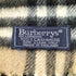 バーバリーズ BURBERRYS 英国製 カシミヤ100%ノバチェックマフラー レディース