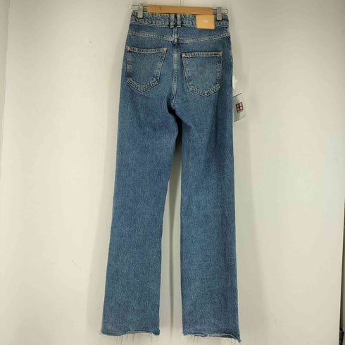 ザラ ZARA ダメージ加工デニムパンツ レディース US 34