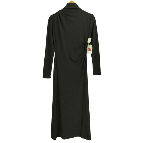 maison celon drape soft fit dress ハイネック ドレープ ギャザー ワンピース ドレス レディース