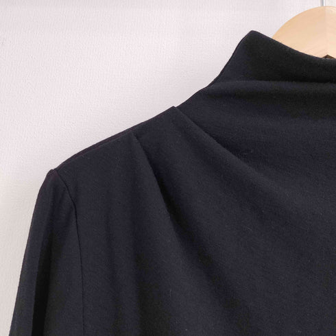 maison celon drape soft fit dress ハイネック ドレープ ギャザー ワンピース ドレス レディース