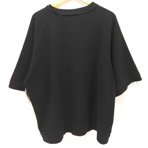 ホワイトランド WHITELAND フロントロゴ パイル地 ラグランスリーブ S/S スウェット メンズ