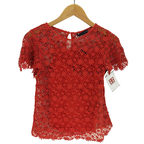 ラルフローレン RALPH LAUREN 花柄 シアー ブラウス レディース import:S