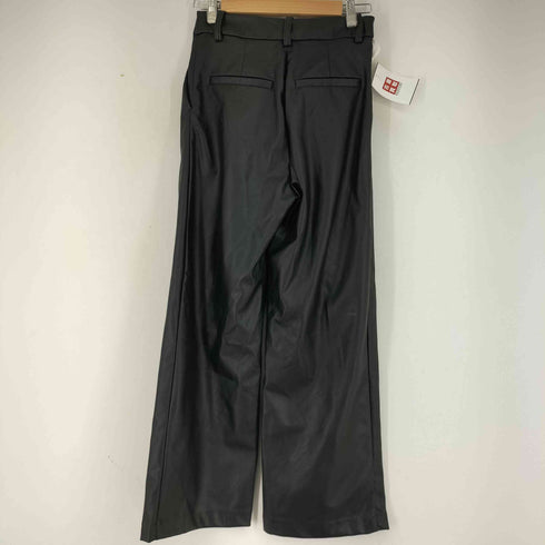 エイチアンドエム H&M PUレザーパンツ レディース EU 36