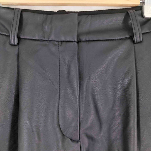 エイチアンドエム H&M PUレザーパンツ レディース EU 36