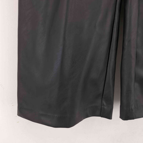 エイチアンドエム H&M PUレザーパンツ レディース EU 36