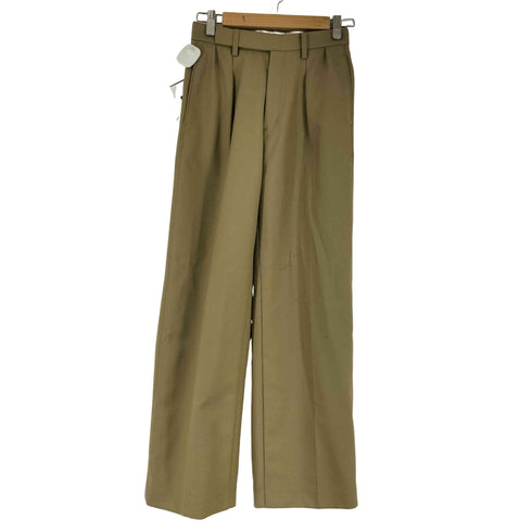 ユニクロユー UNIQLO U ウールブレンドタックパンツ レディース