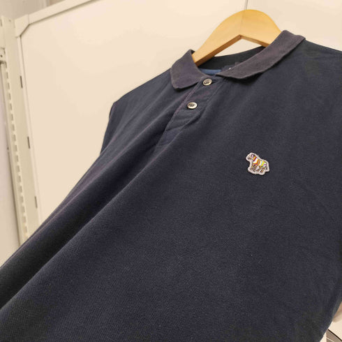 ポールスミスジーンズ Paul Smith JEANS アニマル ワッペン ポロシャツ メンズ import:M