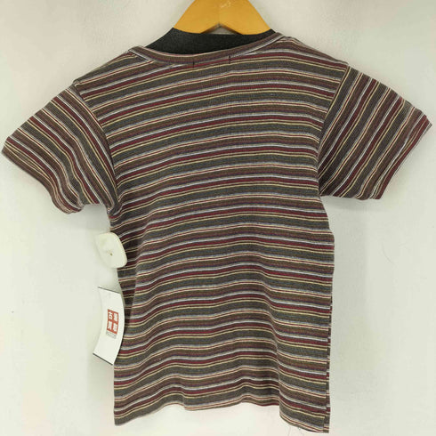 ステューシー Stussy 90S 紺タグ ロゴ刺繍 S/S ボーダー Tシャツ レディース JPN:S