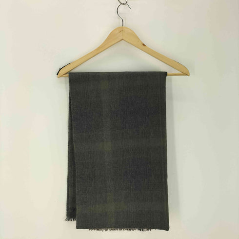 ビューティーアンドユースユナイテッドアローズ BEAUTY & YOUTH UNITED ARROWS オンブレチェック カシミア100% 大判ストール メンズ