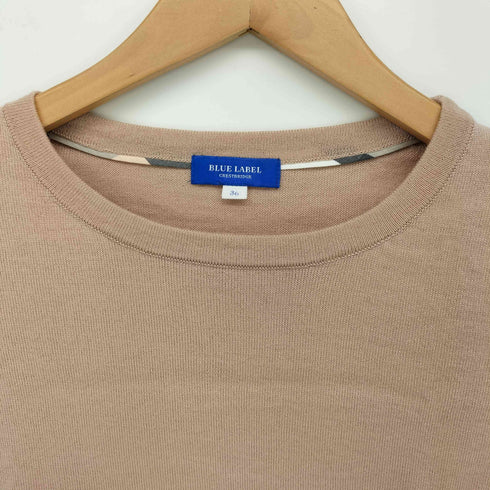 ブルーレーベルクレストブリッジ BLUE LABEL CRESTBRIDGE 袖フレア ウールニット レディース 36