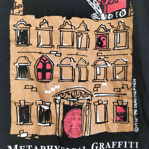 スクリーンスターズ SCREEN STARS 1990コピーライト METAPHYSICAL GRAFFITI バンドTシャツ メンズ L