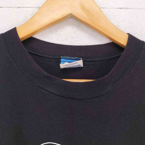 USA製 90s シングルステッチ キャラクタープリント半袖Tシャツ カットソー メンズ JPN:L