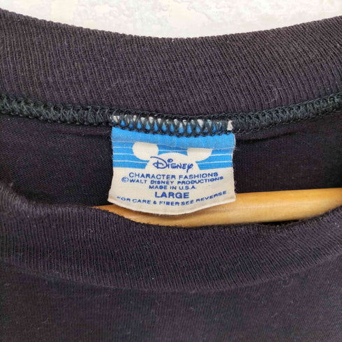 USA製 90s シングルステッチ キャラクタープリント半袖Tシャツ カットソー メンズ JPN:L