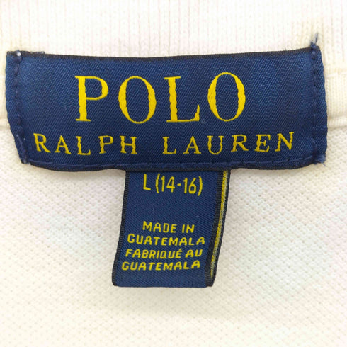 ポロラルフローレン POLO RALPH LAUREN ポニー刺繍 S/S ポロシャツ メンズ import:L
