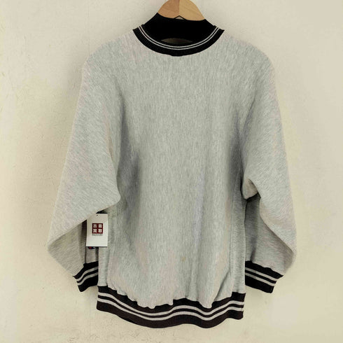 チャンピオン Champion USA製 刺繍タグ REVERSE WEAVE リブライン 目あり クルーネックスウェット メンズ import:XL