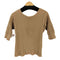 ロクビューティーアンドユースユナイテッドアローズ 6 BEAUTY & YOUTH UNITED ARROWS THERMAL BACK TWIST PULLOVER レディース