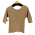 ロクビューティーアンドユースユナイテッドアローズ 6 BEAUTY & YOUTH UNITED ARROWS THERMAL BACK TWIST PULLOVER レディース
