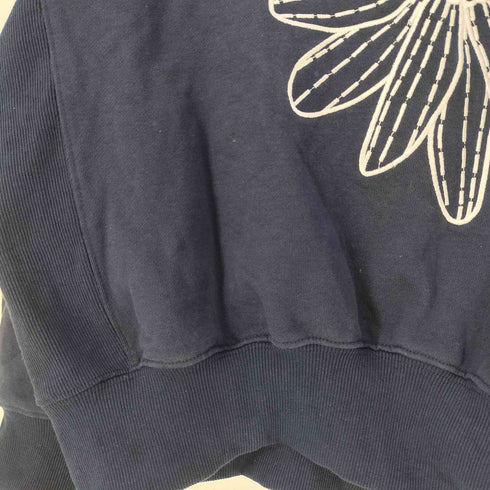 マルディメクルディ Mardi Mercredi SWEATSHIRT FLOWERMARDI NEEDLEWORK 刺繍 クルーネックスウェット レディース ONE SIZE