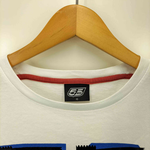 フィフティーファイブディーエスエル 55DSL DSL クルーネック ナンバリング Tシャツ メンズ import:XS