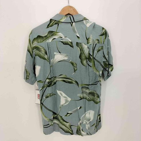カラヘオ KALAHEO 90S ハワイ製 レーヨン アロハシャツ メンズ import:XS