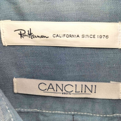 ロンハーマン Ron Herman リネン100 L/S BDシャツ メンズ JPN:S