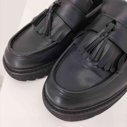 グラベラ glabella 厚底 タッセルローファー メンズ JPN:L