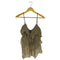 ザラ ZARA シアー フリル ビスチェ キャミソール レディース import:M