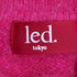 led.tokyo CROPPED COLOR C/G クロップド ニットカーディガン レディース JPN:38