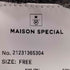 メゾンスペシャル MAISON SPECIAL トゲトゲシアーニットタンク レディース FREE