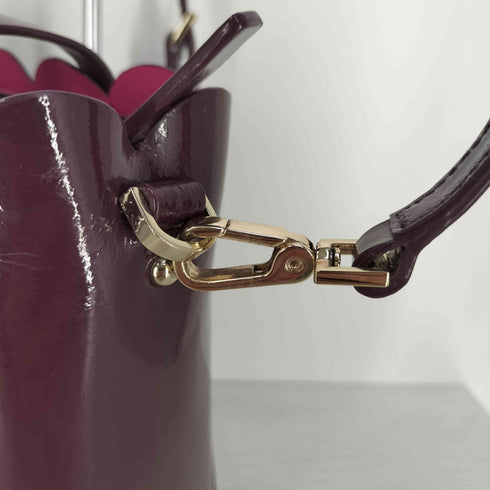 ケイトスペード Kate spade LILY AVENUE PATENT リリーアベニュー スカラップ バッグ レディース
