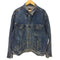 リー Lee 80S 220-J PATD-153438 CHEMICAL WASH DENIM JACKET ケミカル ウォッシュ デニム ジャケット メンズ import:XL